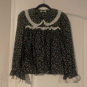 DÔEN Amie Top in Montpellier Floral Print